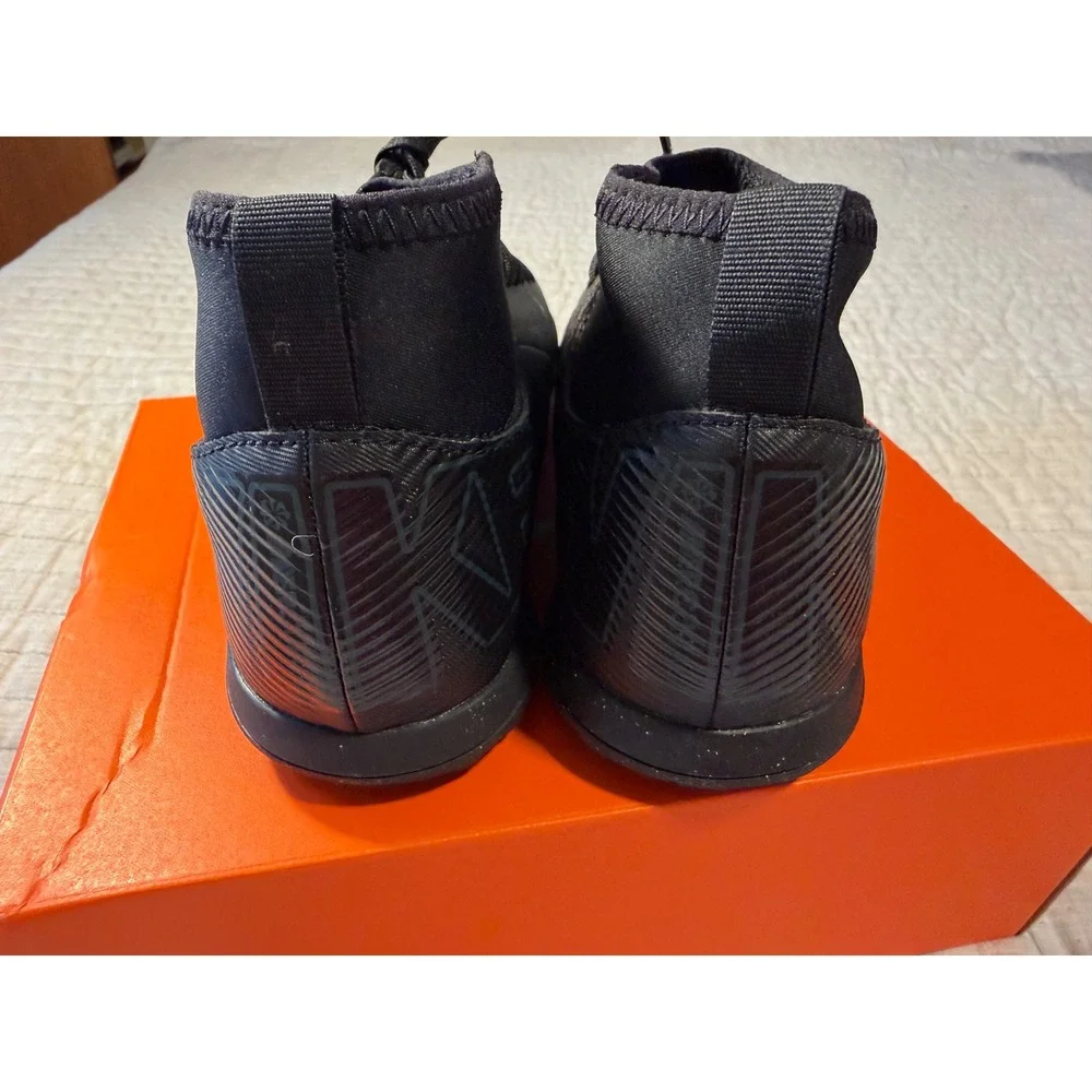 Nike Jr Superfly 10 Club TF Kids Soccer Cleats Black Deep Jungle FQ8313-002 5.5Y